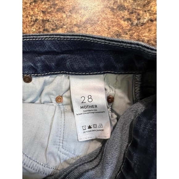 Mother ankle looker chew breaking the law jeans - Picture 6 of 6